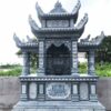 Lăng thờ đơn đá xanh đen PT150 - Làm lăng mộ đá đến Đá Phát Tâm- lang tho don da xanh den 3 3 Da Phat Tam Lam lang mo da den Da Phat Tam