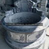 Mộ tròn đá xanh đen liền khối - Chuẩn phong thuỷ - PT173- SRC1 19