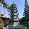 Tháp đá phật giáo đá xanh rêu cao cấp - Chuẩn phong thuỷ - PT175- SRC1 21