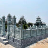 Khu lăng mộ đá xanh rêu cao cấp kích thước 6x9m - Chuẩn phong thuỷ - PT161- src1 5