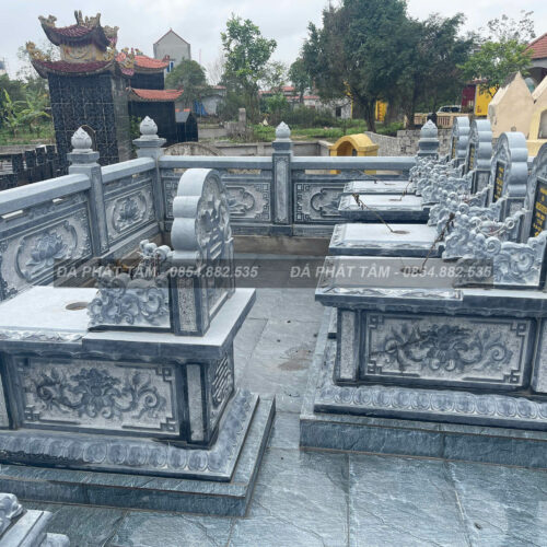 Khu lăng mộ đá xanh đen truyền thống - Chuẩn phong thuỷ - PT163- src10 1