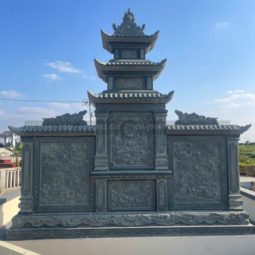 Lăng thờ cánh đá xanh rêu cao cấp - Chuẩn phong thuỷ - PT188- z6551458843919 b3526fae461efdde263df65ac624eec9
