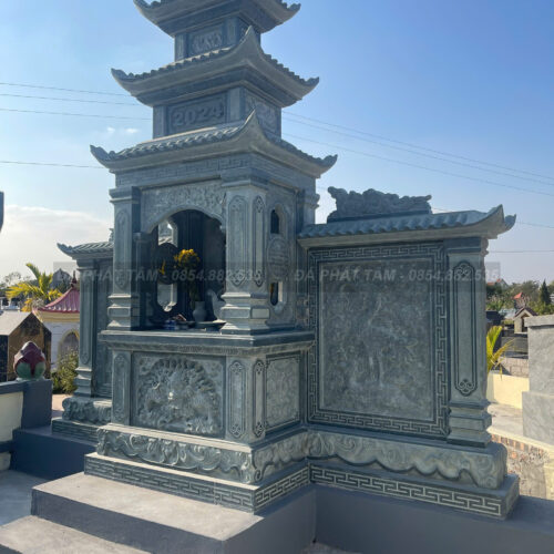 Lăng thờ cánh đá xanh rêu cao cấp - Chuẩn phong thuỷ - PT188- z6551458849804 dccfadd46f323d46c44f4a18a91bc9ed