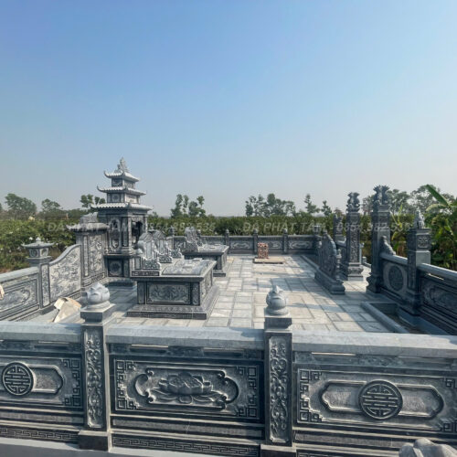 Khu lăng mộ đá xanh đen truyền thống - Chuẩn phong thuỷ - PT192- z6551521009081 a2079fcc4b5ad79eb902e172fe2cfb7a