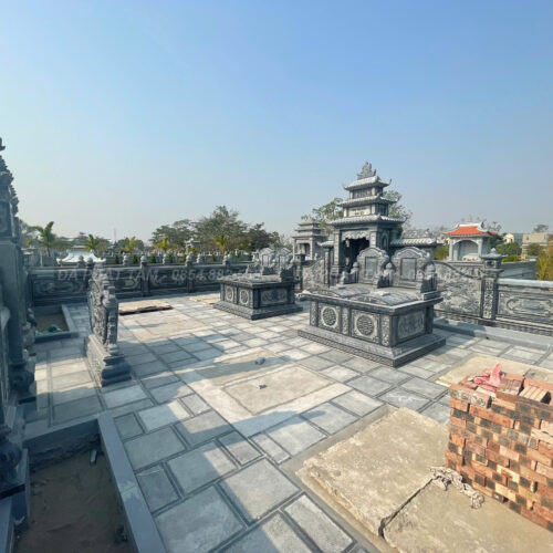 Khu lăng mộ đá xanh đen truyền thống - Chuẩn phong thuỷ - PT192- z6551521030020 0bbd907d39e9f9f213977039803aca87