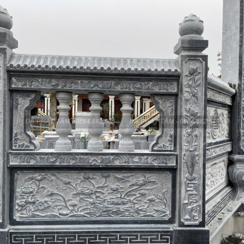 Tường rào nhà thờ đá xanh đen truyền thống - Chuẩn phong thuỷ - PT197- z6551550621260 6cf95c1b4698e7de37b5b828c177c031