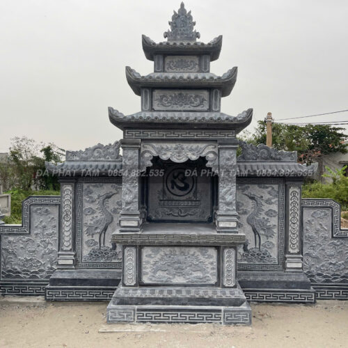 Khu lăng mộ đá xanh đen truyền thống - Chuẩn phong thuỷ - PT200- z6552309321514 11ef5f56e7b89c348fce655bc2fa619a