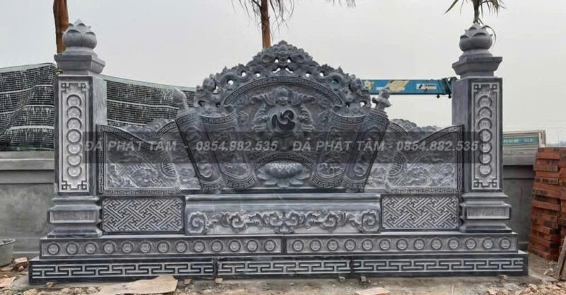 Cuốn thư đá xanh đen cỡ lớn - Chuẩn phong thuỷ - PT211- z6644035510457 3c4fee84b6d65cc699d956b8a190871b