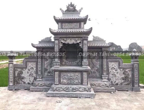Mẫu Cây Hương Đá Ngoài Trời Có Cánh Phong – Chuẩn Phong Thuỷ – PT216