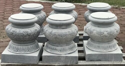 Chân tảng đá tự nhiên kê cột nhà gỗ  – Chuẩn Phong Thuỷ – PT344