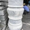 Chân tảng tròn kê cột đá trắng Nghệ An bền đẹp – Chuẩn Phong Thuỷ – PT381- Chan tang tron ke cot da trang DTDKCC04 ben dep