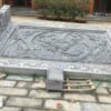 Chiếu rồng đá xanh tự nhiên họa tiết Rồng Phượng – Chuẩn Phong Thuỷ – PT356- Chieu rong da xanh tu nhien DTCRD03 hoa tiet rong phuong sac xao