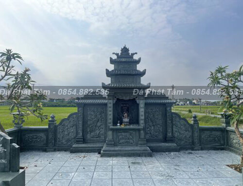 Lăng Thờ Chung Đế Sập Thẩm Mỹ, Cao Cấp – Chuẩn Phong Thuỷ – PT217