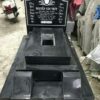 Mộ đá granite nguyên khối màu đen chất lượng cao – Chuẩn Phong Thuỷ – PT276- Mau mo da Granite nguyen khoi MDG04 mau den sang trong