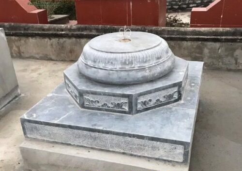 Mộ Bát Giác Bằng Đá Xanh, Nắp Mộ Tròn Độc Đáo  – Chuẩn Phong Thuỷ – PT230