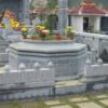 Mộ Bát Giác Đá Xanh Thanh Hóa – Chuẩn Phong Thuỷ – PT229- Mo da bat giac da xanh DT MDBG01 dep
