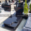Mộ đá hoa cương đen bóng bền đẹp, sang trọng – Chuẩn Phong Thuỷ – PT271- Mo da granite nguyen khoi DT MDG02 ben dep