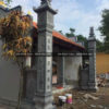 Cột đồng trụ đá xanh rêu cho nhà thờ họ – Chuẩn Phong Thuỷ – PT473- 20