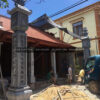 Cột đồng trụ đá xanh đen cho nhà thờ họ – Chuẩn Phong Thuỷ – PT479- 26