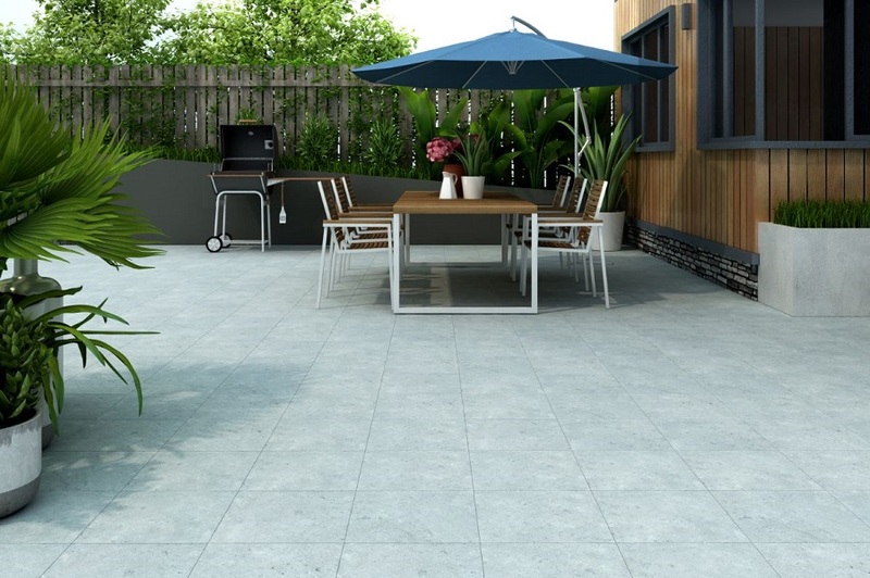 Đá xanh tự nhiên lát sân và nghệ thuật phối cảnh sân vườn mang phong cách Á Đông- gach lat ceramic 3