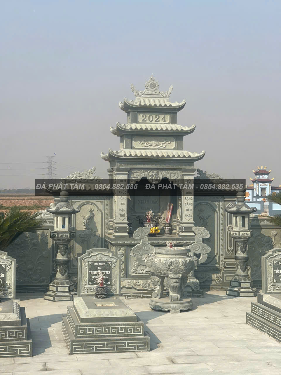 Lăng Thờ Đá Cánh Chuẩn Phong Thuỷ
